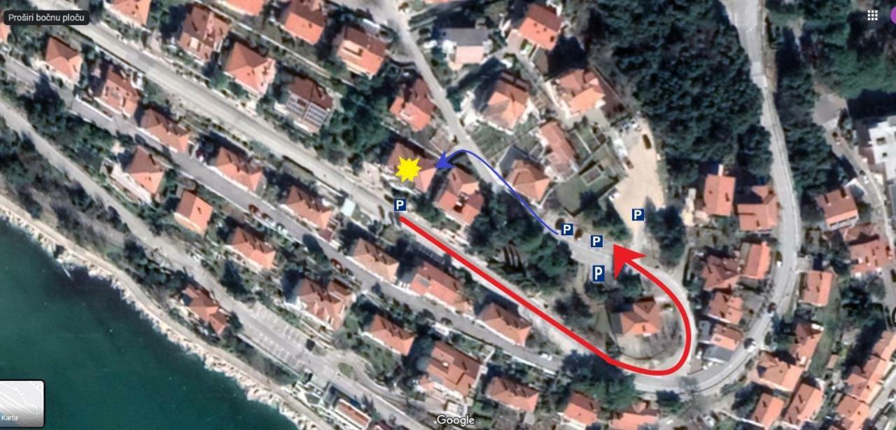 Milena Apartments Rabac Exterior photo